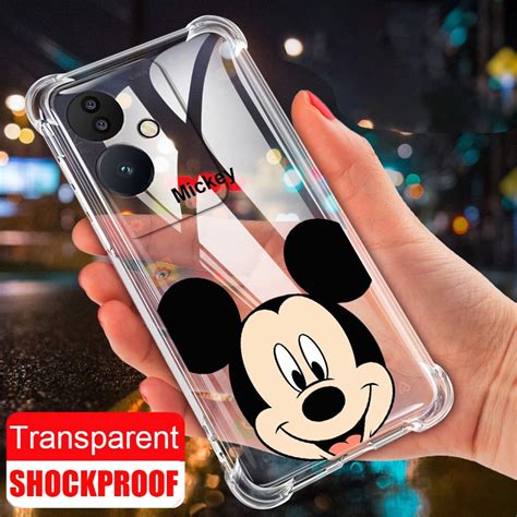 OPPO A60 A79 เคสซลโคนลายการตน Mickey ซลโคนแบบบางใสกนกระแทก4G 5G