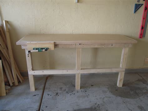 Fold Down Work Bench for my Garage Work Shop : r/woodworking