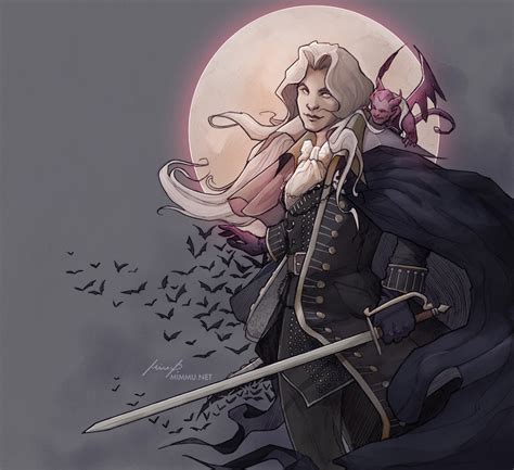 Alucard fan art (Castlevania). Playing Symphony of the Night after so ...