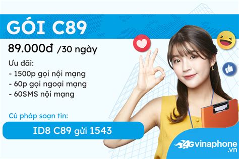 C89 Vinaphone Gói Cước đàm Thoại Giá Rẻ 4G Vinaphone