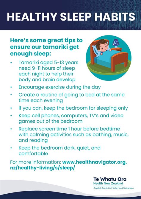 Healthy Sleep Habits Rph