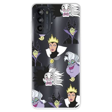 Funda Para Motorola Moto G Oficial De Disney Villanas Patr N