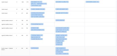 Classification Des Emplois CLASSIFICATION