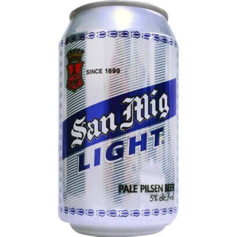 San Miguel Light in Can 330ml - Akabane Bussan