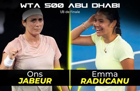 Wta Mubadala Abu Dhabi Open Sur Quelles Chaines Et Quelles Heures