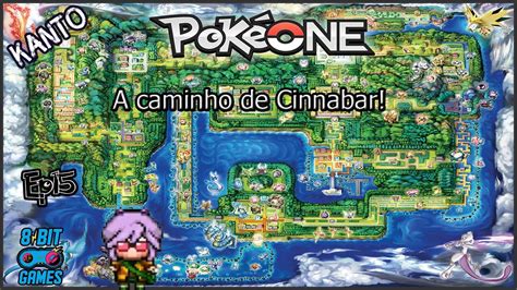 Pokeone A Caminho De Cinnabar ROTA 19 DA MUITA XP Desafio Do GYM