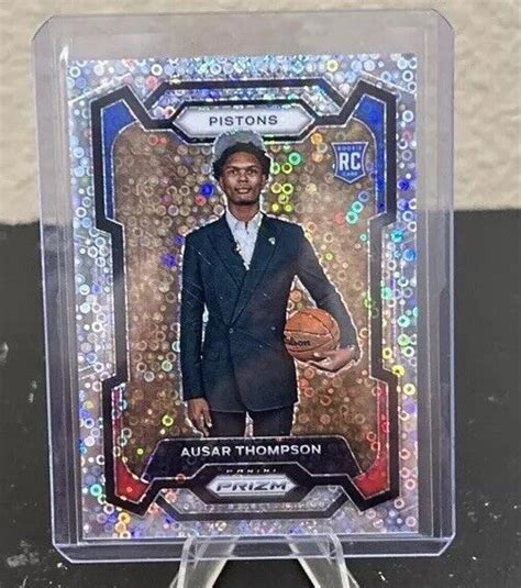 Ausar Thompson Panini Prizm Rc Disco Prizm Variant Parallel Sp