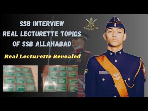 Real Ssb Allahabad Lecturette Topics Revealed Ssb Lecturette Topics