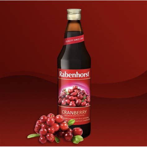 Rabenhorst Pure Cranberry Juice 750ml Shopee Singapore