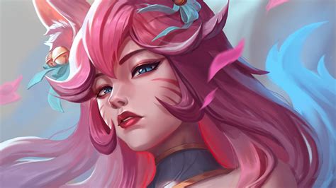 Ahri Lol Spirit Blossom K Hd Wallpaper Rare Gallery Hot Sex Picture