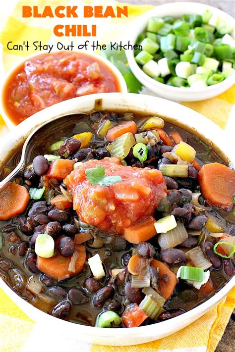 Black Bean Chili Can T Stay Out Of The Kitchen