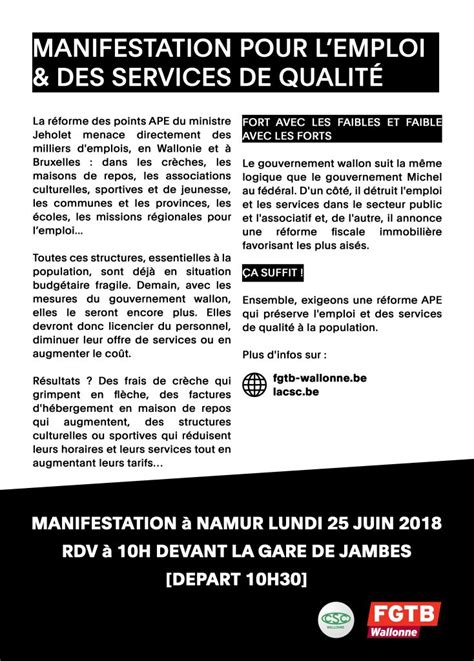 Info Cgsp Admi Charleroi