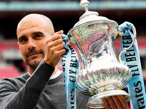 Manchester City Pep Guardiola Claims Treble Is Greater Achievement