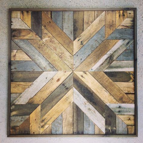 Unique Reclaimed Wood Wall Art Ideas