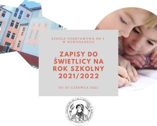 Zapisy Do Wietlicy Szkolnej Na Rok Szkolny