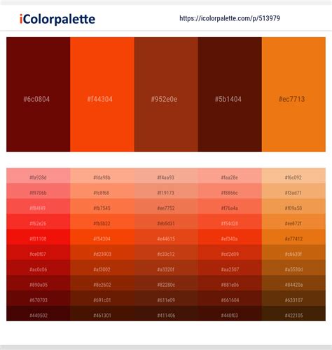 170+ Latest Color Schemes with Vermilion Color tone combinations | 2022 ...