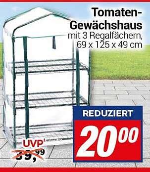 Tomaten gewächshaus Angebot bei Centershop