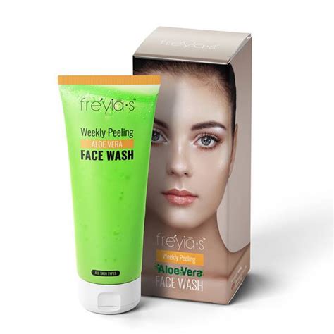 Buy Freyias Weekly Peeling Aloe Vera Face Wash Ml Get Facial