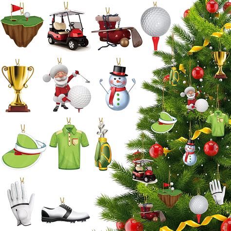 Golf Christmas Tree Ornaments Golfblogger Golf Blog