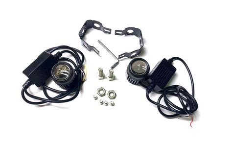 F04 HIGH AND LOW WITH BLINKER MINI DRIVING LIGHT LED MOTORCYCLE