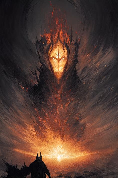 The Eye Of Sauron By Waterholicsart On Deviantart