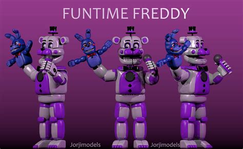 Funtime Freddy V1 Showcase By Jorjimodels On Deviantart