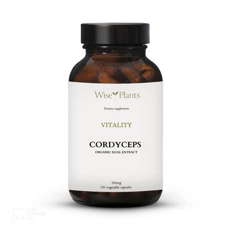 Organic Cordyceps Dual Extract Polysaccharides Mg