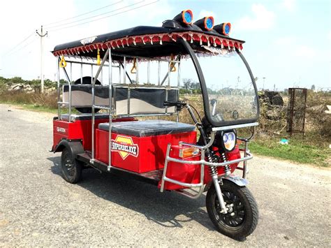 5 Seater Gem Battery Operated Electric E Rickshaw Queen At Rs 120000 In New Delhi