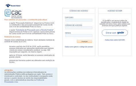 COMO UTILIZAR O NOVO PORTAL E CAC DA RECEITA FEDERAL