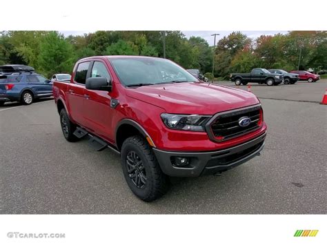 2021 Rapid Red Metallic Ford Ranger Xlt Tremor Supercrew 4x4 143028260 Photo 14