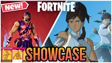 New Fortnite Update Super Styles Korra Showcase Fortnite Youtube