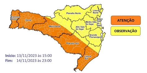 Defesa Civil Alerta Para Temporais Com Riscos De Alagamentos E