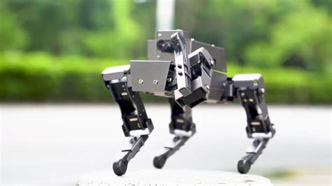 12dof Desktop Metal Robot Dog Bionic Dogzilla S1 With Ai Vision Camera ...