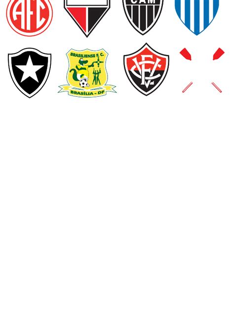 Brazilian football league teams Logo Download png