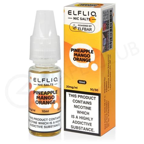 Pineapple Mango Orange Nic Salt By Elf Bar Elfliq For Deal