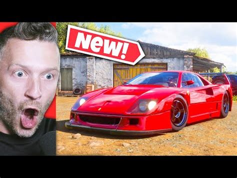 I Found An Abandoned Ferrari F Supercar In Forza Horizon Barn