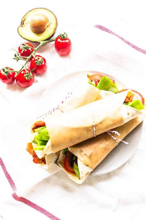 How To Make Blt Wrap Easy Recipe The Tortilla Channel