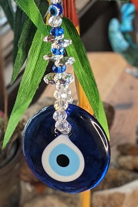 3 Evil Eye Protection Rear View Mirror Charm Nazar Etsy