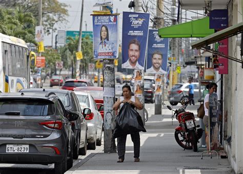 Ecuador Celebra Elecciones En Medio De Un Clima De Escalada De La Violencia