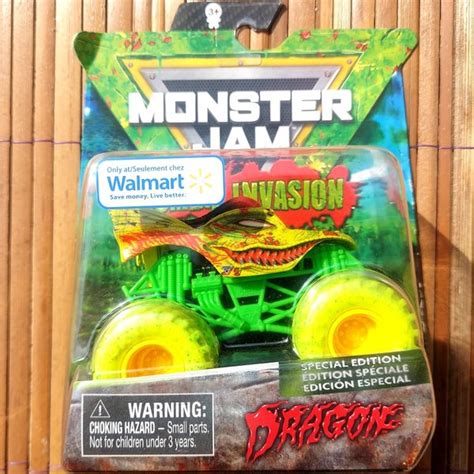 Jual Monster Jam Zombie Invasion Dragon Wallmart Exclusive Original