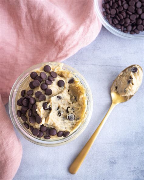 Healthy Edible Cookie Dough Recipe Without Eggs