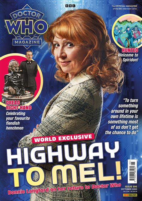 Bonnie Langford On Her Return To Doctor Who As Mel Doctor Who