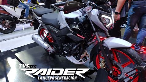 Nueva TVS RAIDER 125 2024 EDICIÓN ESPECIAL Lanzamiento F2R medellín