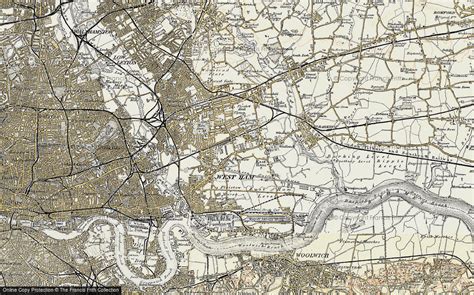 Old Maps of Upton Park, Greater London - Francis Frith