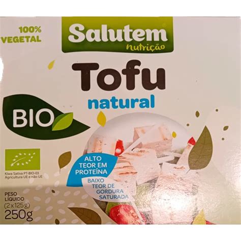 Tofu Natural Biol Gico Embalagem G Salutem Supermercado El