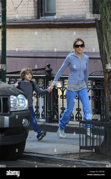 Sarah Jessica Parker Son Fils James Wilkie Broderick L Cole New