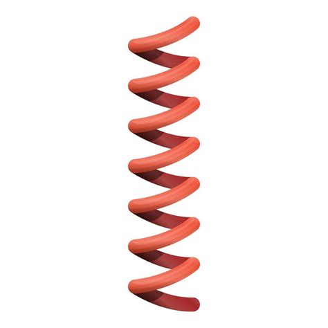 Red spiral cable icon, cartoon style 14182357 Vector Art at Vecteezy