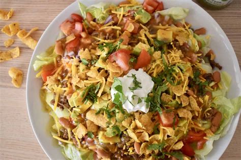 Frito Taco Salad French Dressing This Delicious House