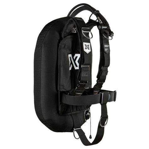 Xdeep Chaleco Zeos Deluxe Set Bolsillos De Lastre Negro Diveinn