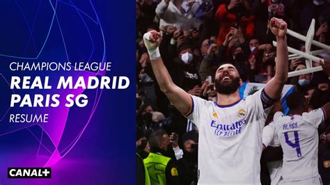 Le R Sum De Real Madrid Paris Sg Uefa Champions League Vid O